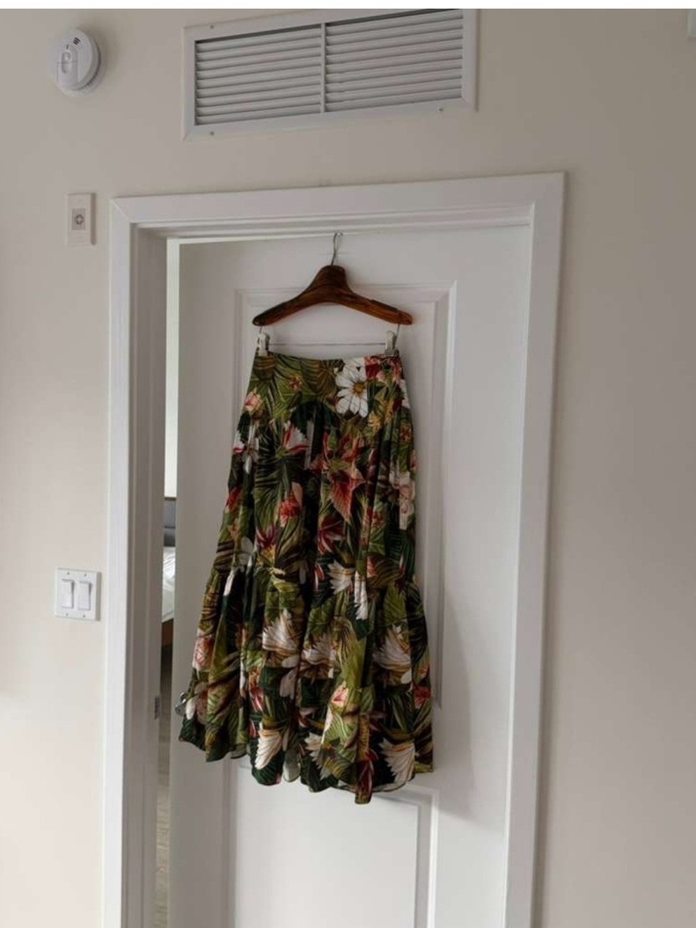 Farm Rio Multicolor Botanical Forest Midi Skirt - Picture 3 of 9